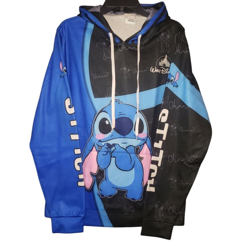 NWOT Disney Lilo & STITCH Hoody Hoodie New Adult (Big) Med (F-3)